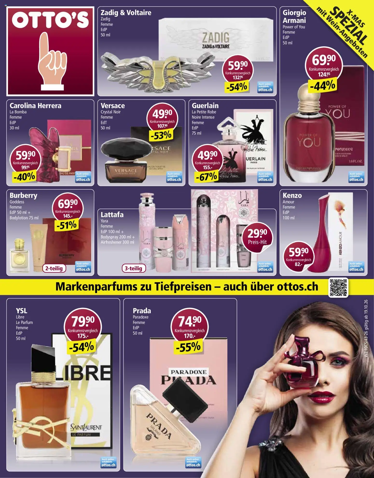 Otto's aktionen Marken Spezial – gültig ab 19.10.2026 | Seite: 1 | Produkte: Parfüm