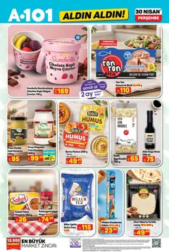 30.04.2026 tarihinden itibaren geçerli olan A101 kataloğu önizlemesi