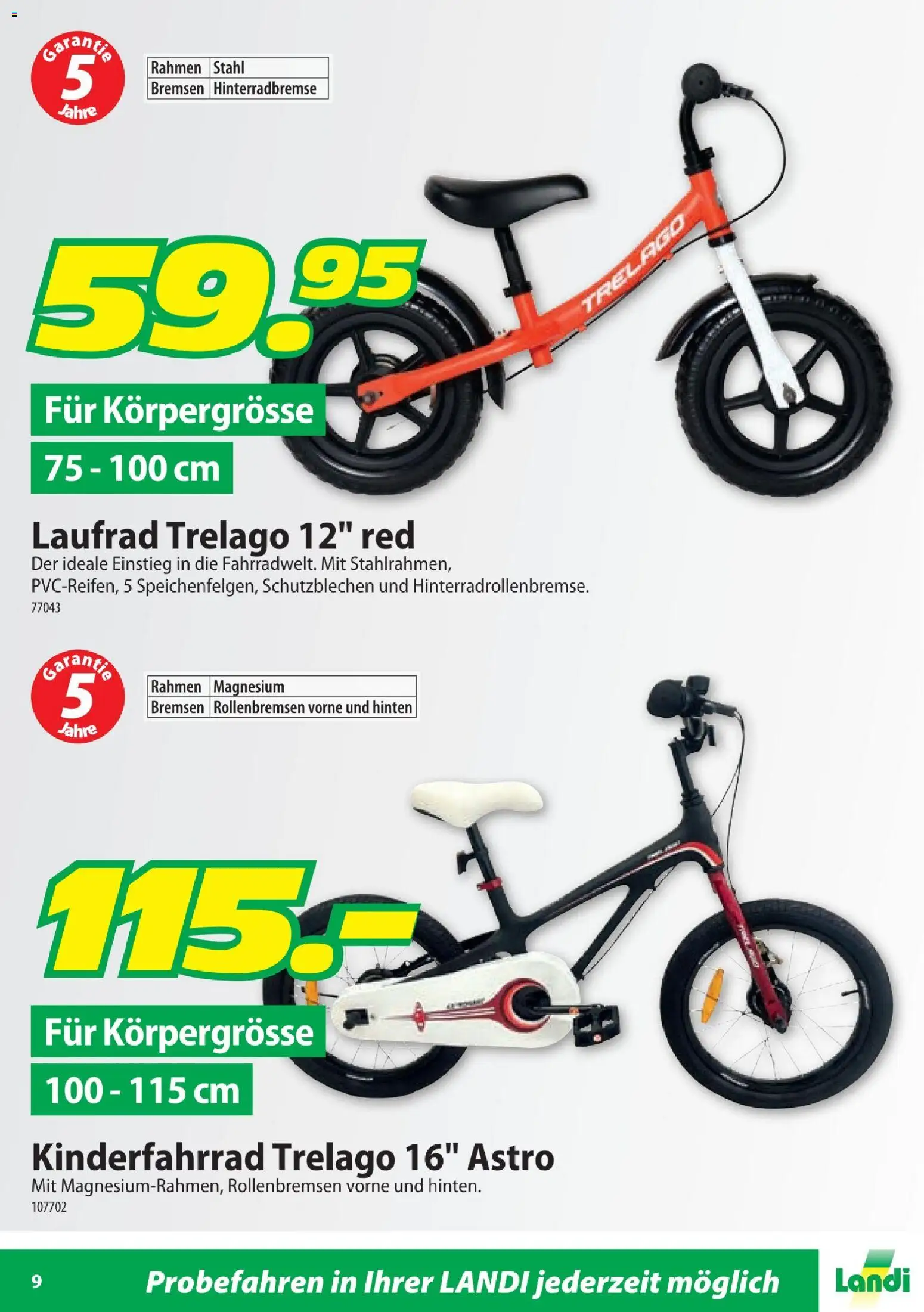 Landi Aktionen Fahrfreude – gültig ab 28.01.2026 | Seite: 9