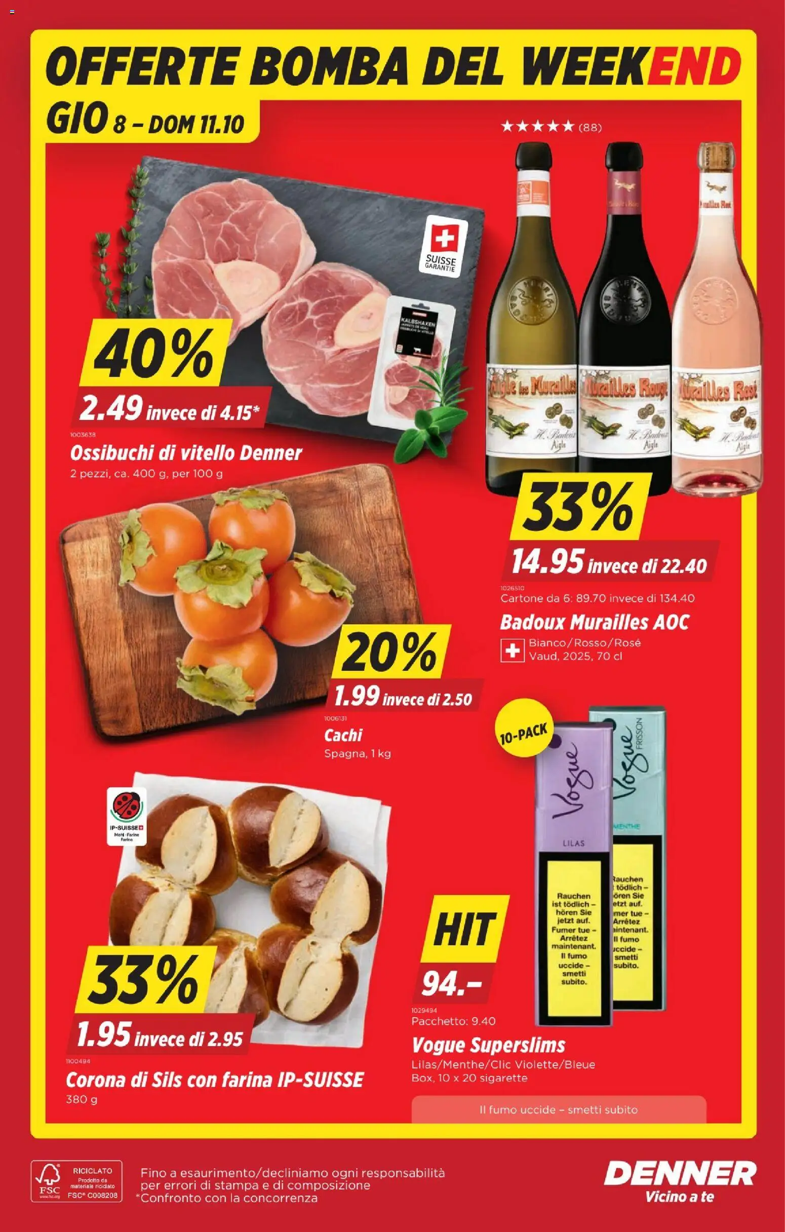Denner aktionen IT – gültig ab 08.10.2026 | Seite: 22 | Produkte: Mehl