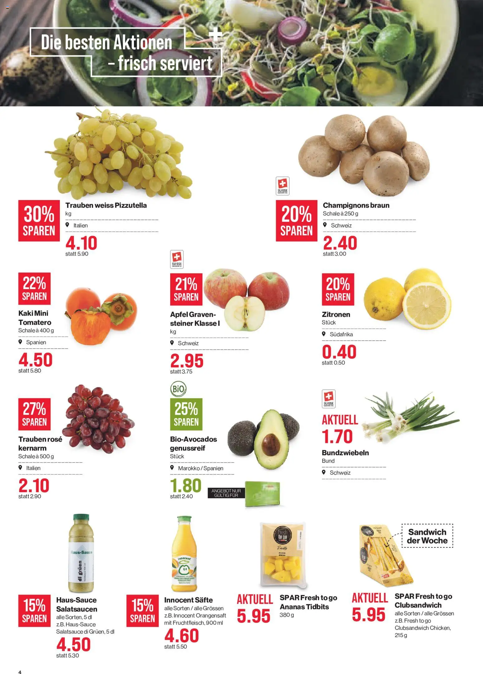 SPAR aktionen – gültig ab 17.09.2026 | Seite: 4