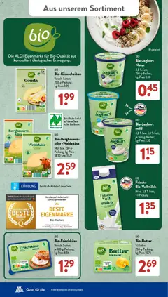 Aldi Süd Prospekt ab 21.09.2026 gültig | Seite: 18 | Produkte: Quark, Feta, Brühe, Himbeere