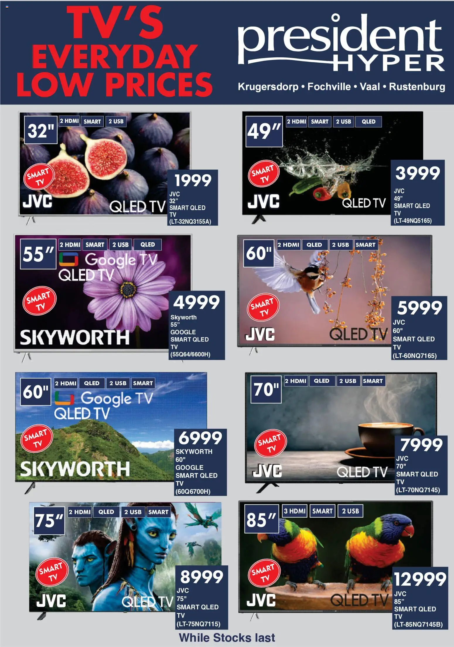 New President Hyper catalogue – valid from 02/08/2026 | Page: 1 | Products: USB, TV