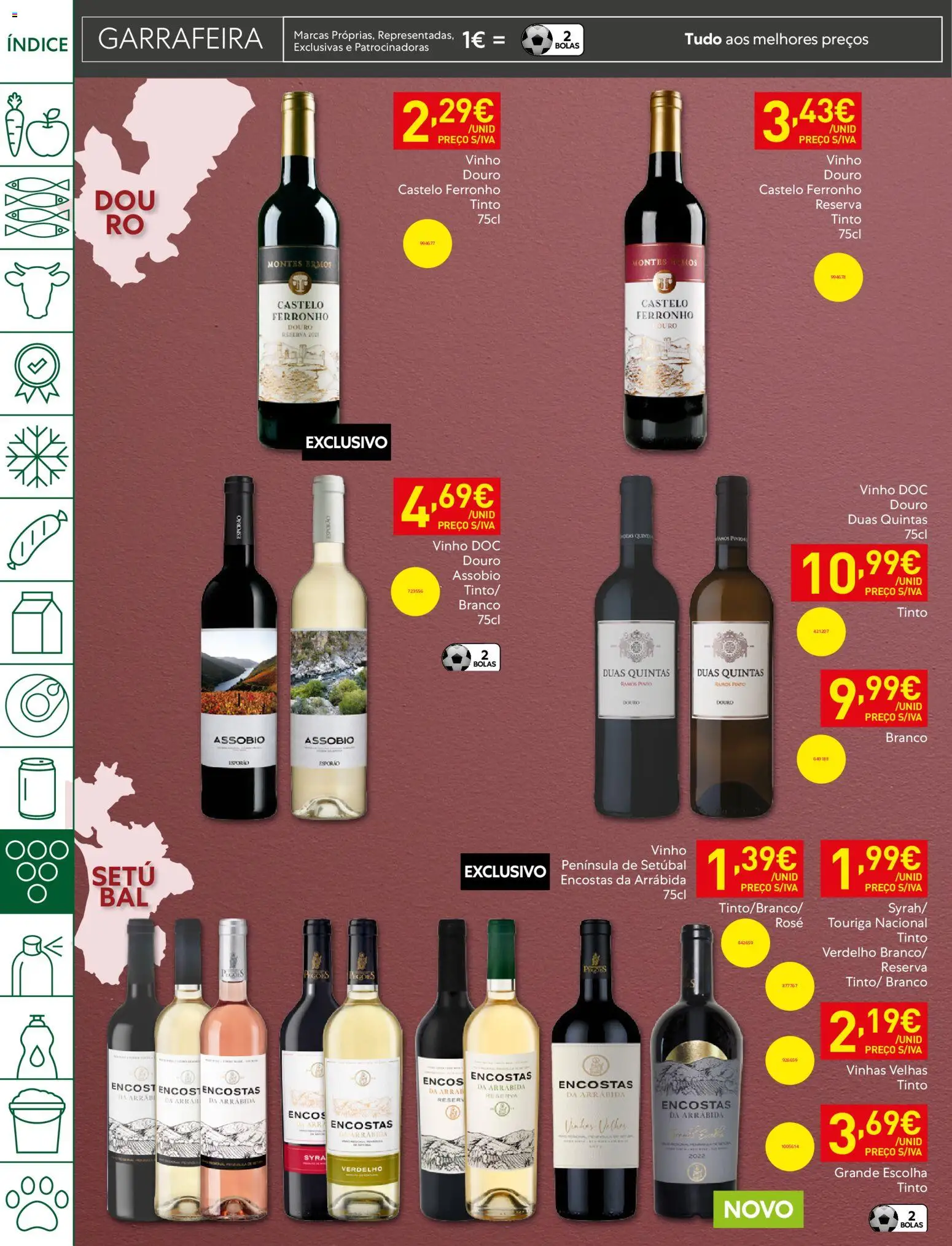 Recheio folheto Madeira │ válido de 05.05.2026 | Página: 38 | Produtos: Louro, Vinho
