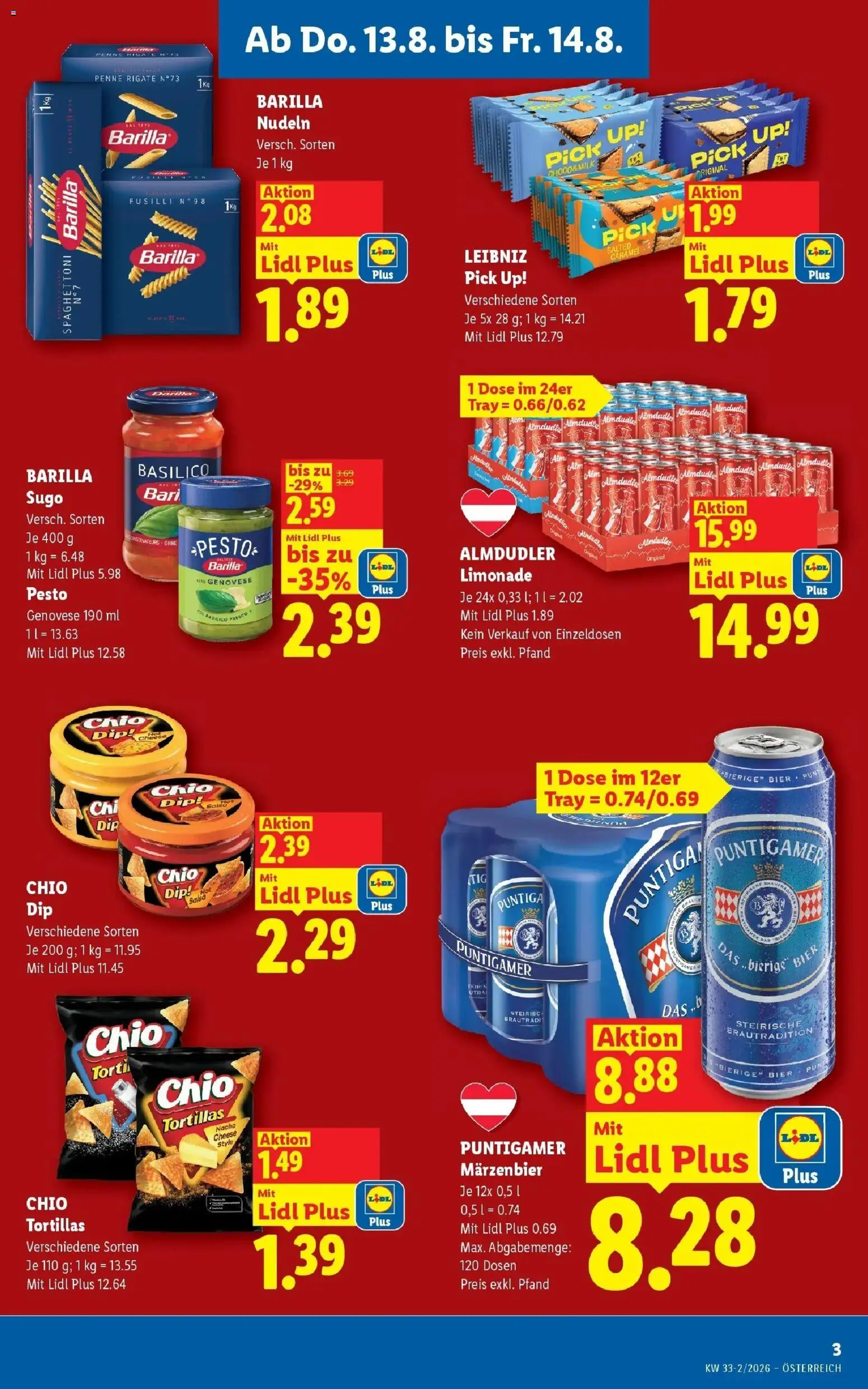 Lidl - Lidl ab 13.08.2026 - Angebote ab donnerstag | Seite: 3