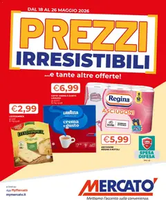 Anteprima del volantino Mercatò volantino valido a partire dal 18.05.2026