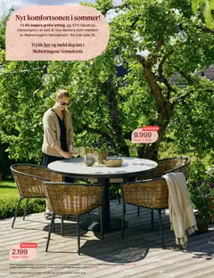 Forhåndsvisning av Møbelringen Årets hagemøbler gyldig fra 10.03.2026 | Side: 20 | Produkter: Hatt, Spisebord, Spisestol