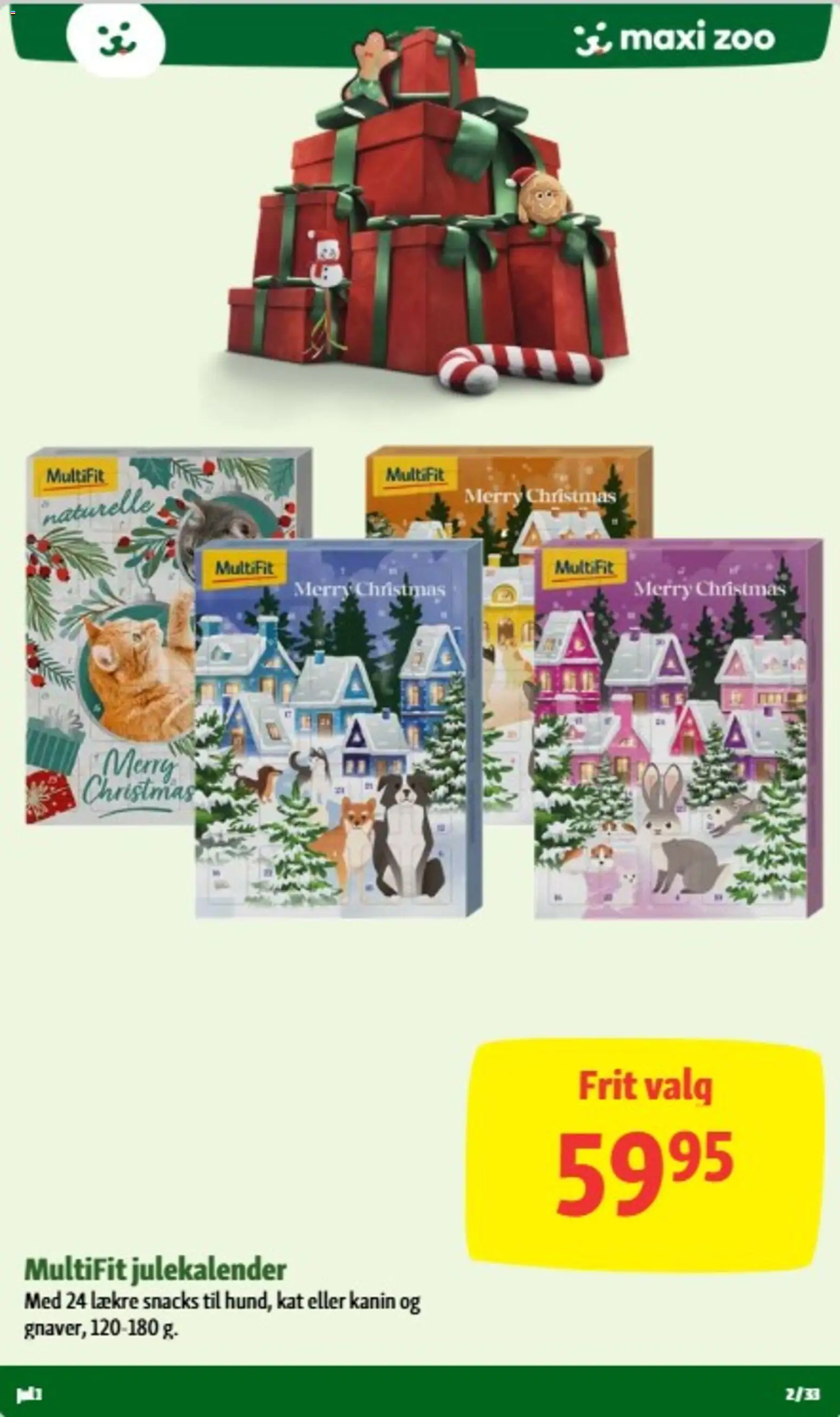 Maxi Zoo tilbudsavis – gyldig fra 14/10/2026 | Side: 2 | Produkter: Snacks