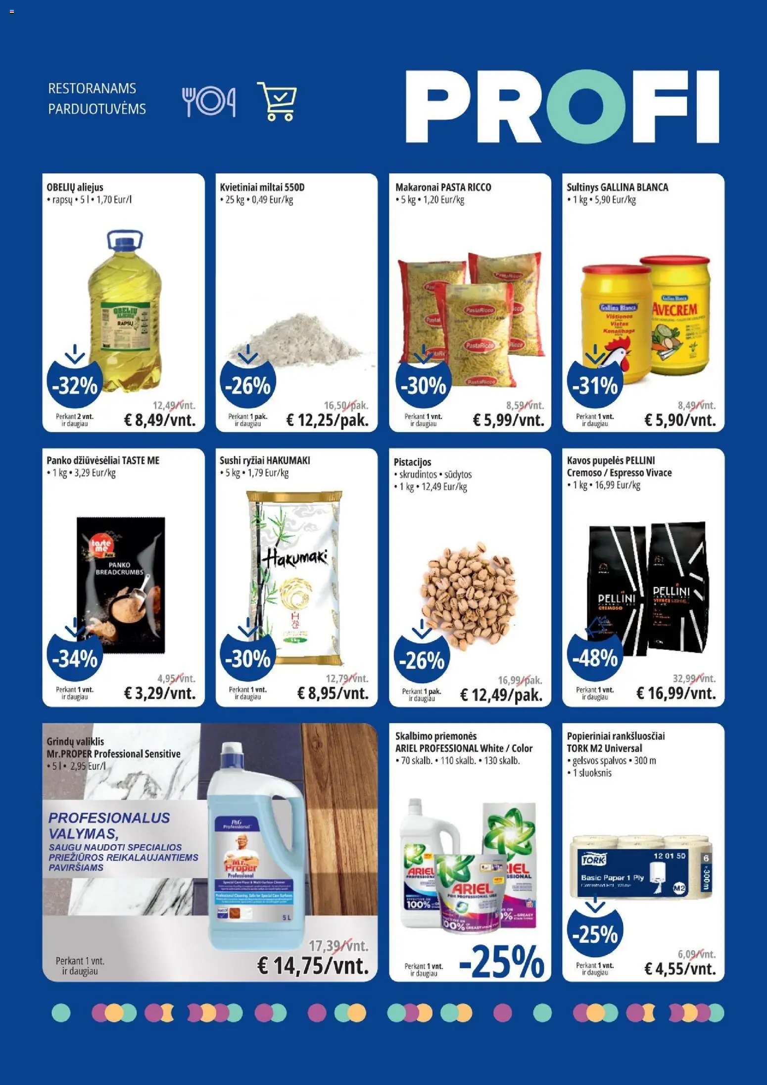 ePromo akcijos nuo 29.05.2026 | Puslapis: 7 | Prekių: Vištienos, Pupelės, Miltai, Makaronai