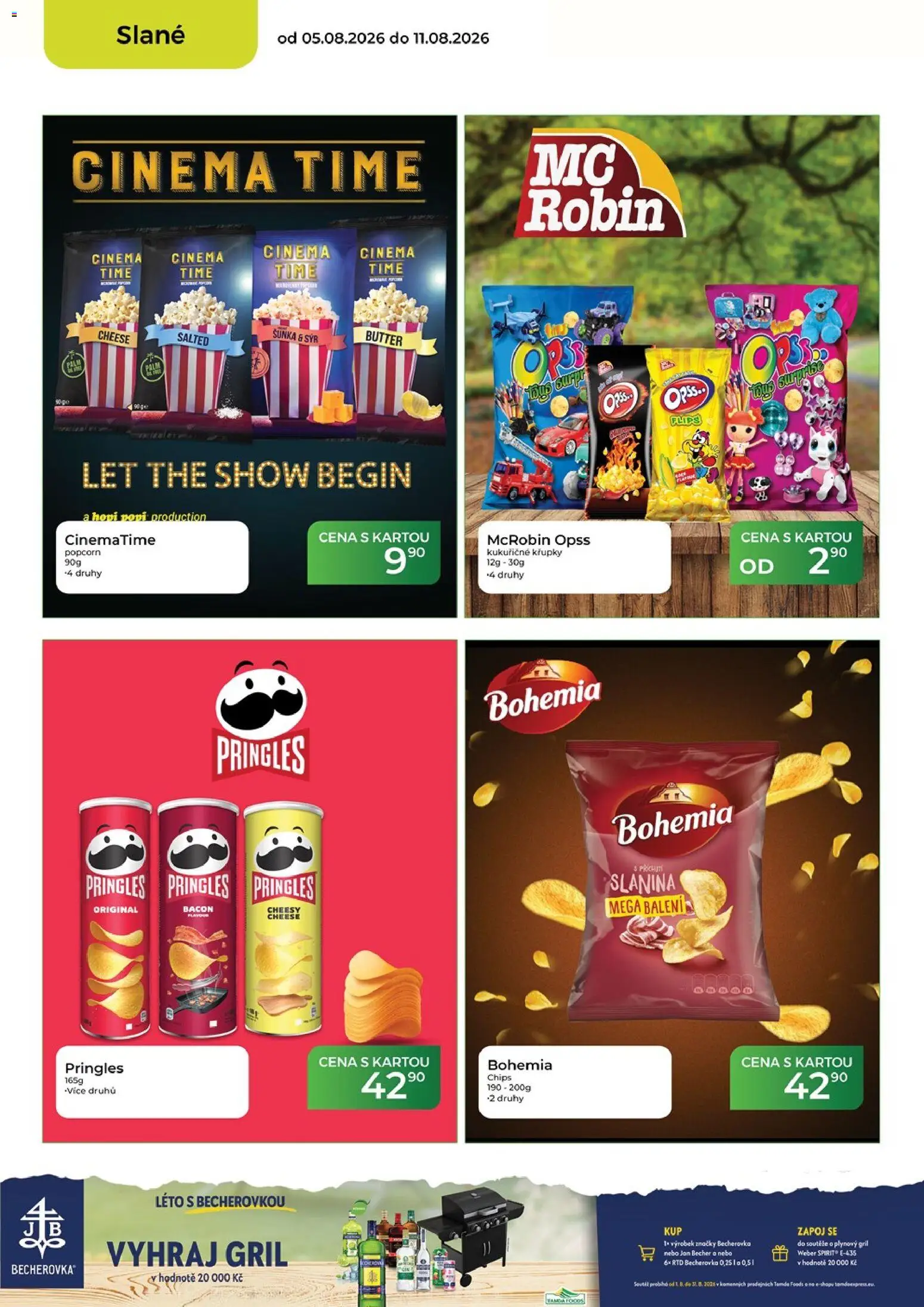 Tamda Foods leták od 05.08.2026 | Strana: 36 | Produkty: Sýr, Pringles, Popcorn, Křupky