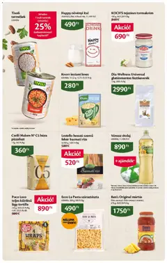 EcoFamily Akciós újság - amely érvényes a következő dátumtól: 2026.08.04. | Oldal: 7 | Termékek: Étolaj, Tortilla, Gluténmentes, Száraztészta