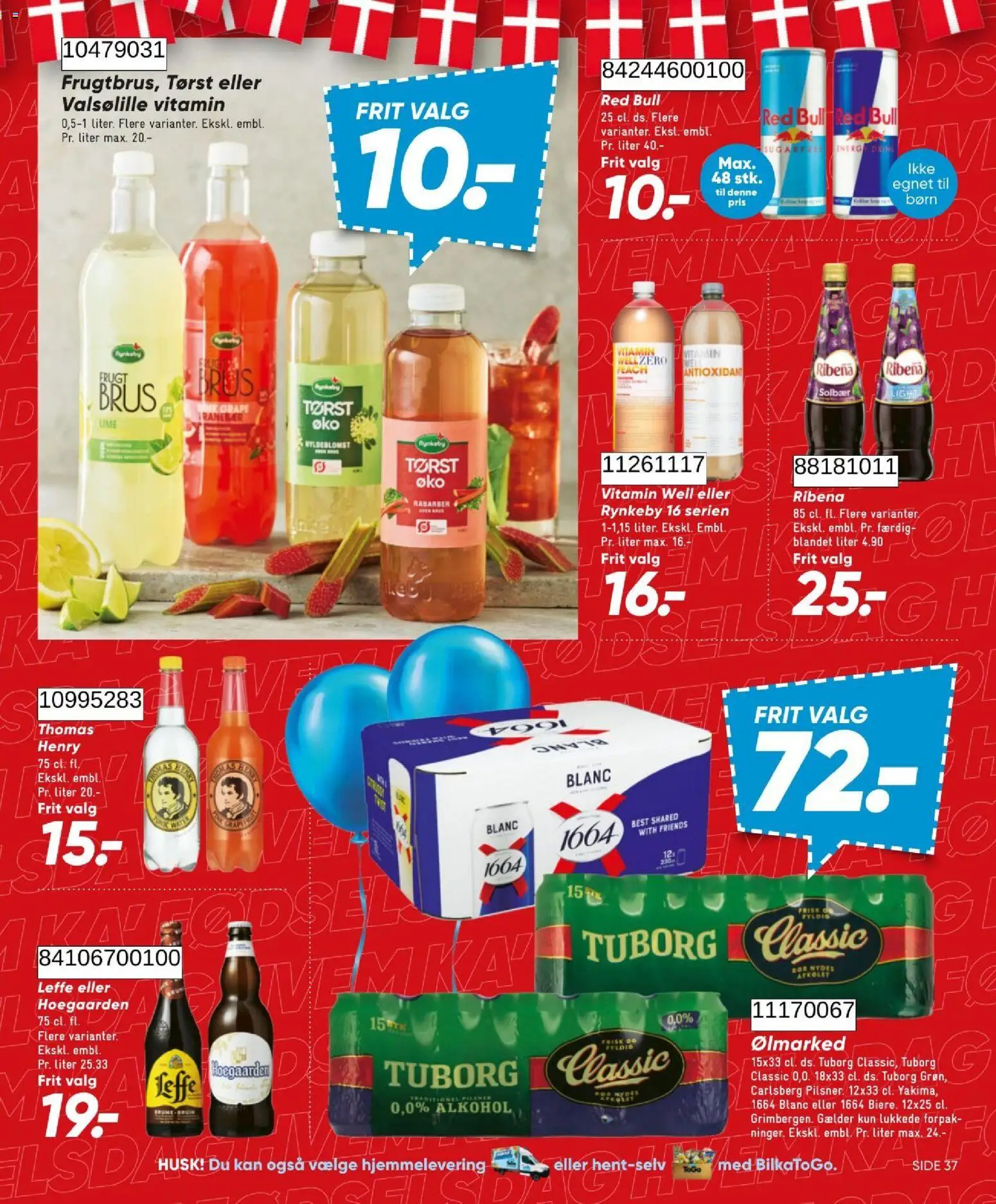 Bilka tilbudsavis – gyldig fra 31/07/2026 | Side: 45 | Produkter: Rabarber, Lime, Solbær