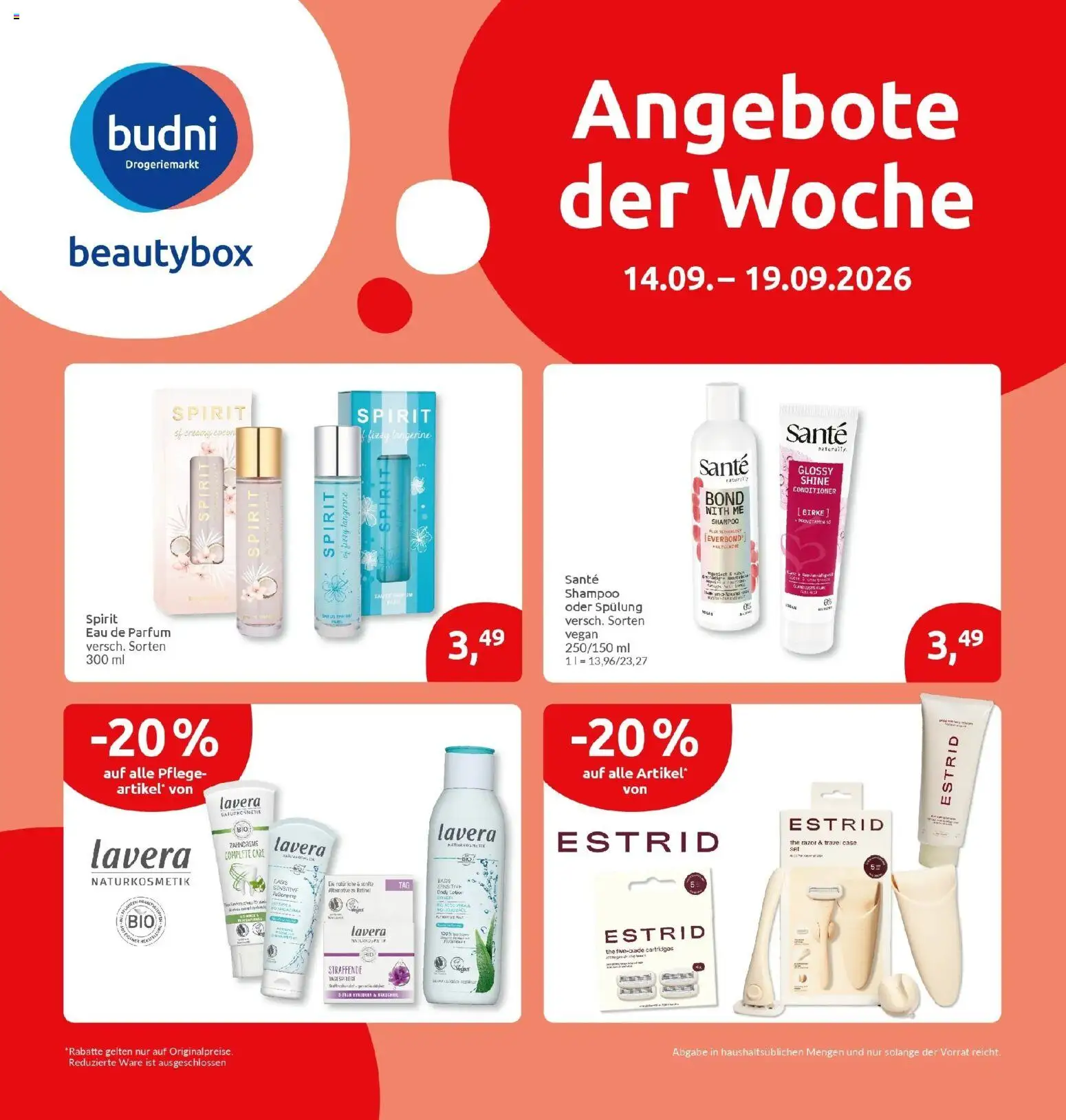 Marktkauf Prospekt Kirchheim (ab 14.09.2026) » Angebote online | Seite: 45 | Produkte: Parfüm, Shampoo, Body Lotion, Eau de Parfum