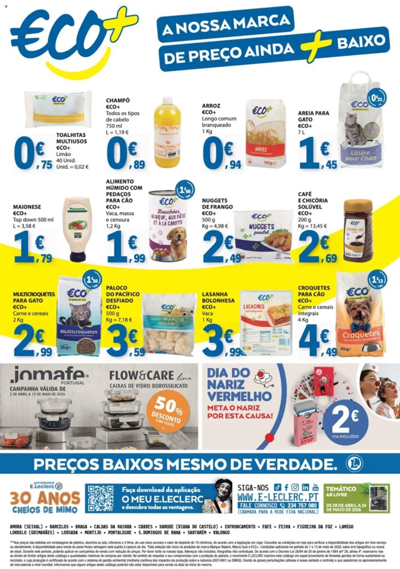 E.Leclerc folheto │ válido de 07.05.2026 | Página: 36 | Produtos: Arroz, Peixe, Carne, Nuggets