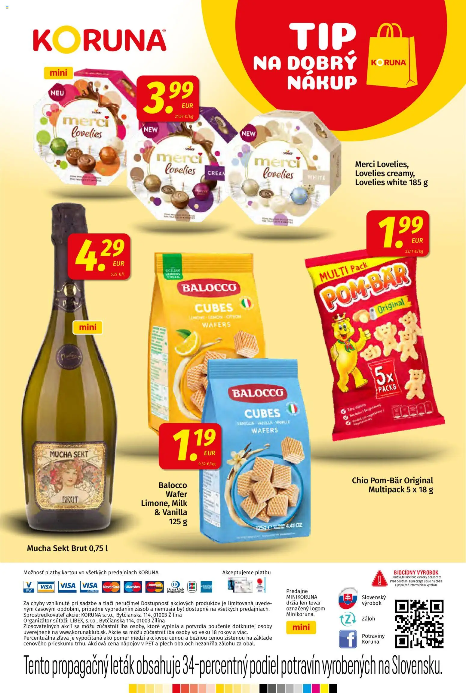 Nové Koruna akcie – leták je platný od 19.06.2026 | Strana: 24 | Produkty: Merci