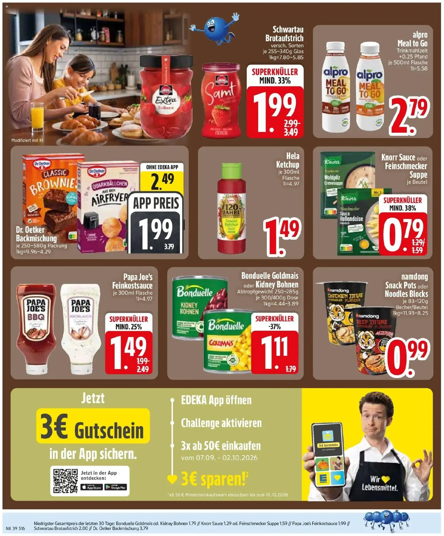 Edeka Prospekt Haar (ab 21.09.2026) » Angebote Online | Seite: 18 | Produkte: Knorr, Alpro, Knoblauch, Ketchup