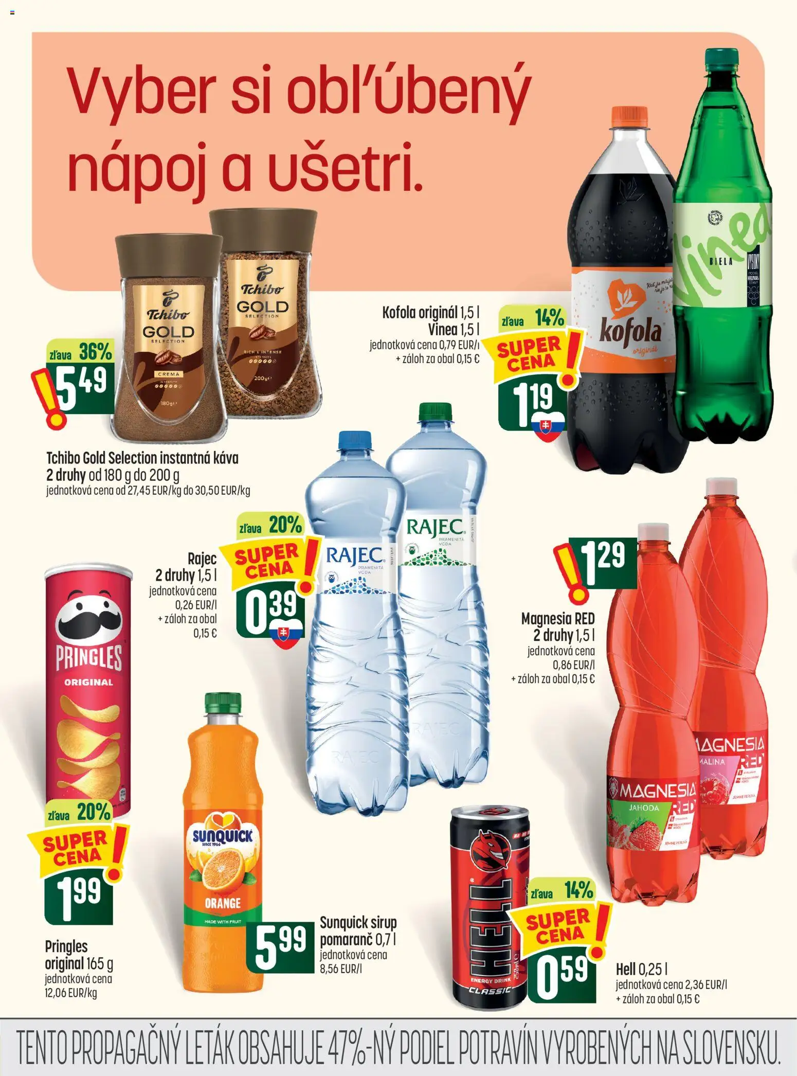 Nové COOP Jednota akcie – leták je platný od 22.10.2026 | Strana: 14