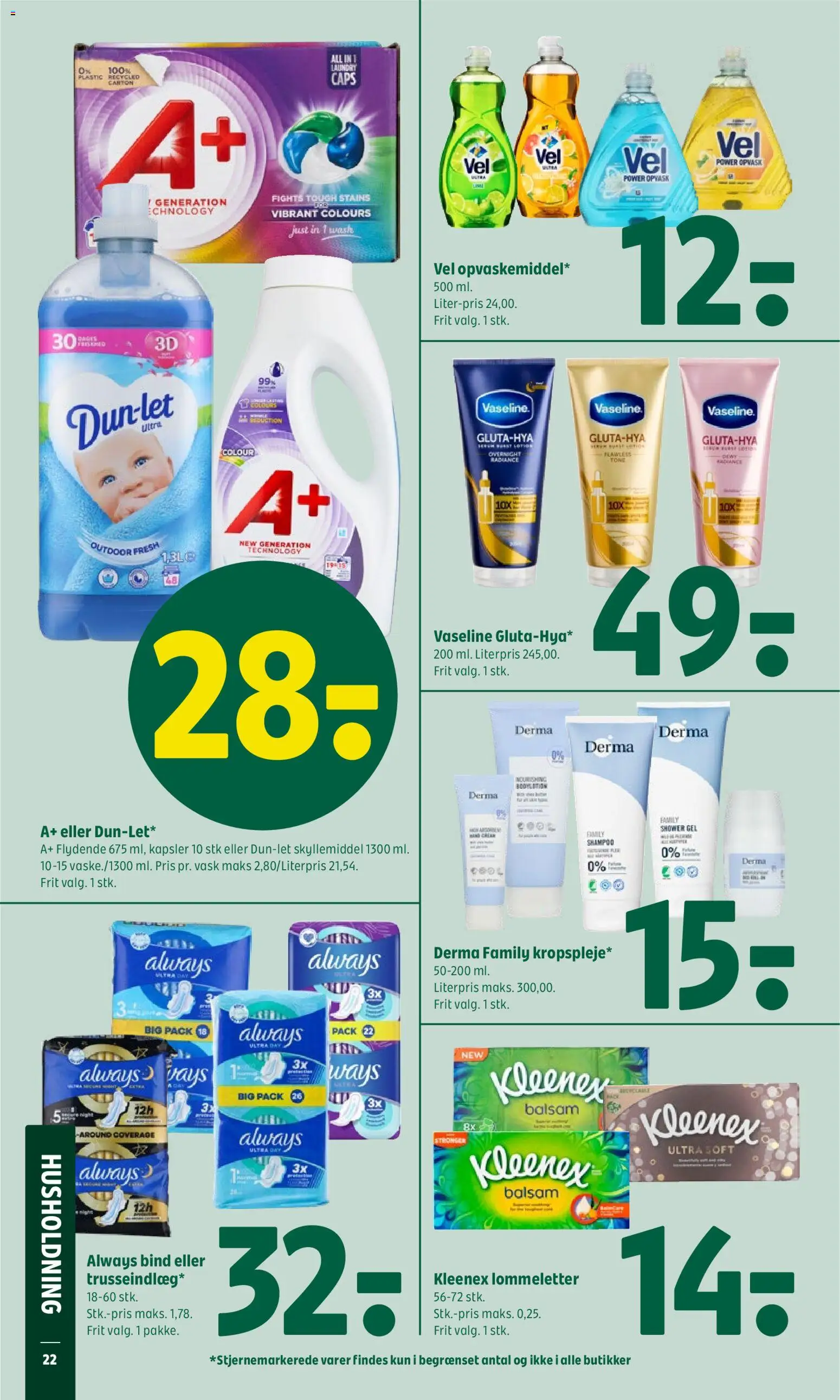 Coop 365 tilbudsavis – gyldig fra 04.06.2026 | Side: 26 | Produkter: Shampoo, Balsam, Skyllemiddel