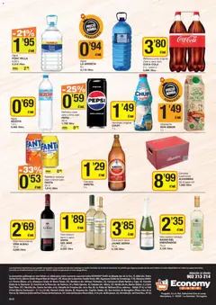 Vista previa Economy Cash folleto válido desde el 13/08/2026 | Página: 8 | Productos: Lima, Fanta, Vino blanco, Azúcar