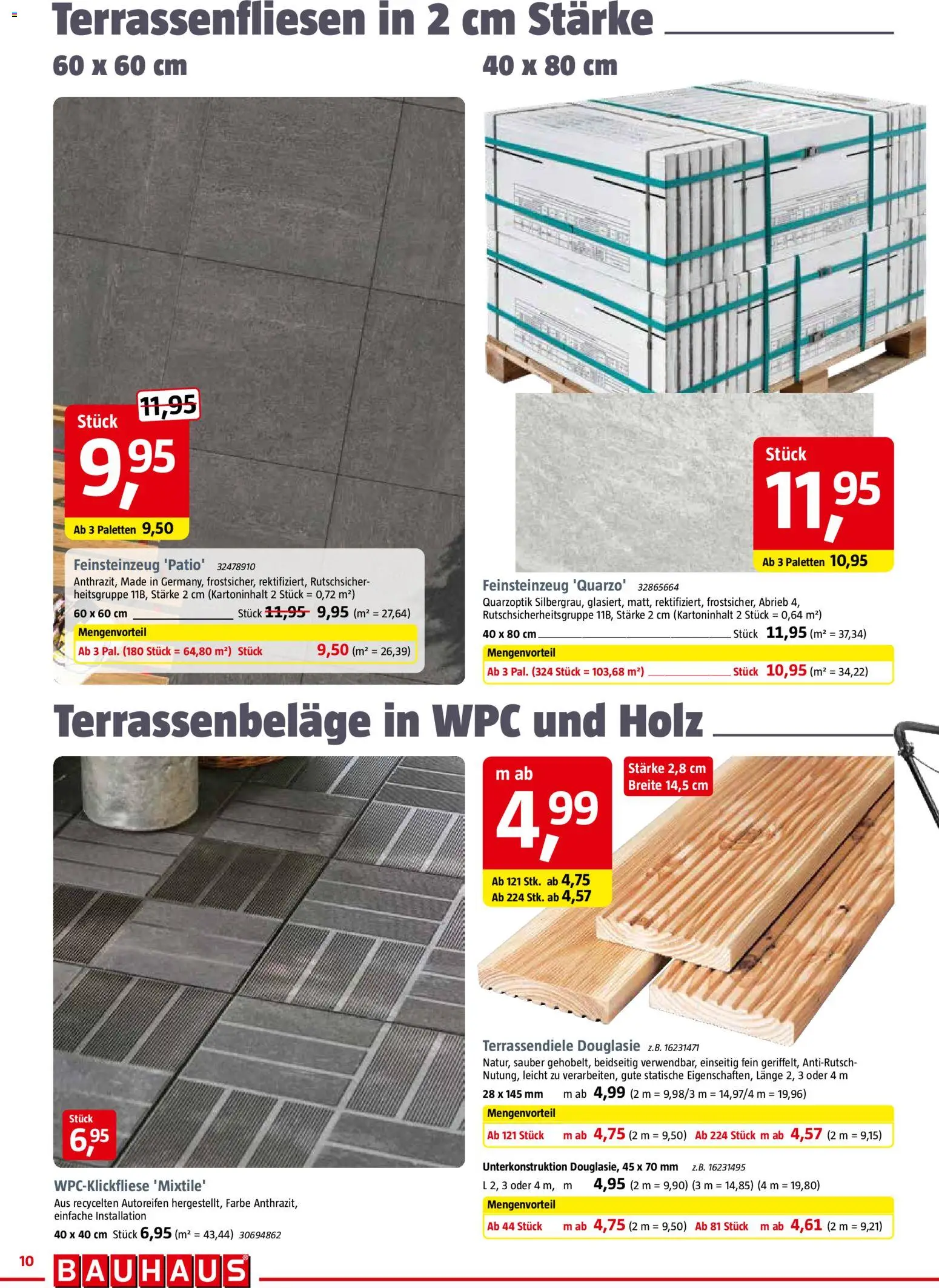 Bauhaus Prospekt 	 – gültig ab 16.05.2026 | Seite: 10