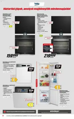 Media Markt akciós újság - amely érvényes a következő dátumtól: 03.06.2026 | Oldal: 4 | Termékek: Hűtőszekrény, Kompresszor, Grill, Só