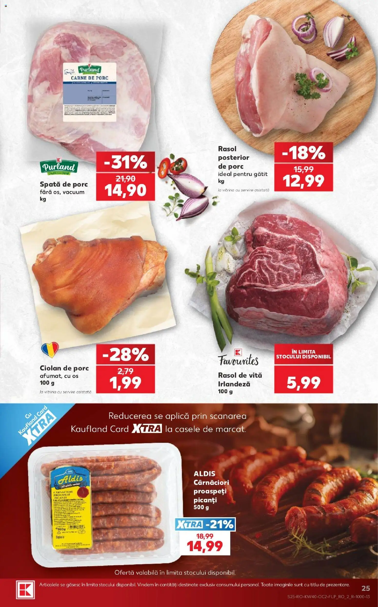 Kaufland RO akciós ujság - amely érvényes a következő dátumtól: 2026.09.30. | Oldal: 25