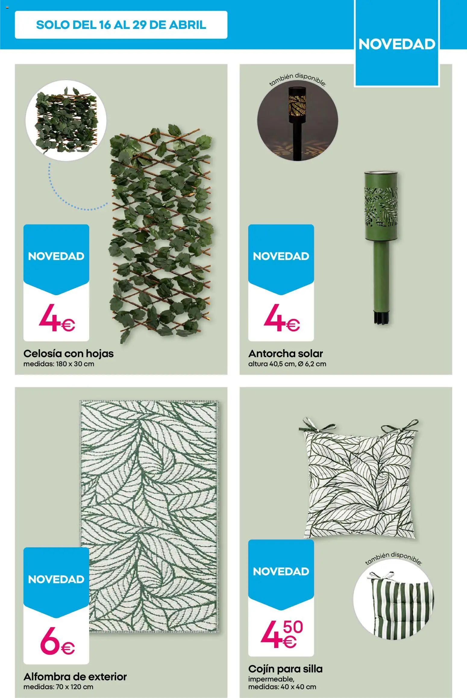 Pepco folleto │ válido desde el 16.04.2026 | Página: 13 | Productos: Cojín, Silla, Alfombra