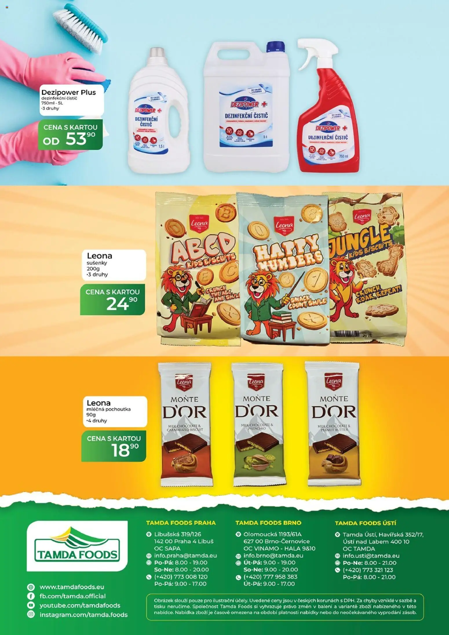 Tamda Foods leták od 09.09.2026 | Strana: 60 | Produkty: Sušenky, Milk chocolate
