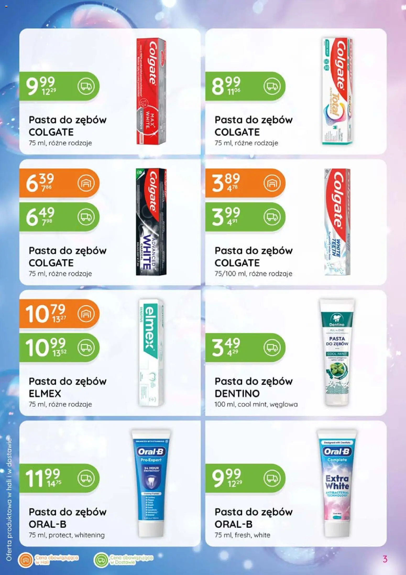 Eurocash gazetka - Katalog Chemiczny od 06.08.2026 | Strona: 3 | Produkty: Pasta, Pasta do zębów