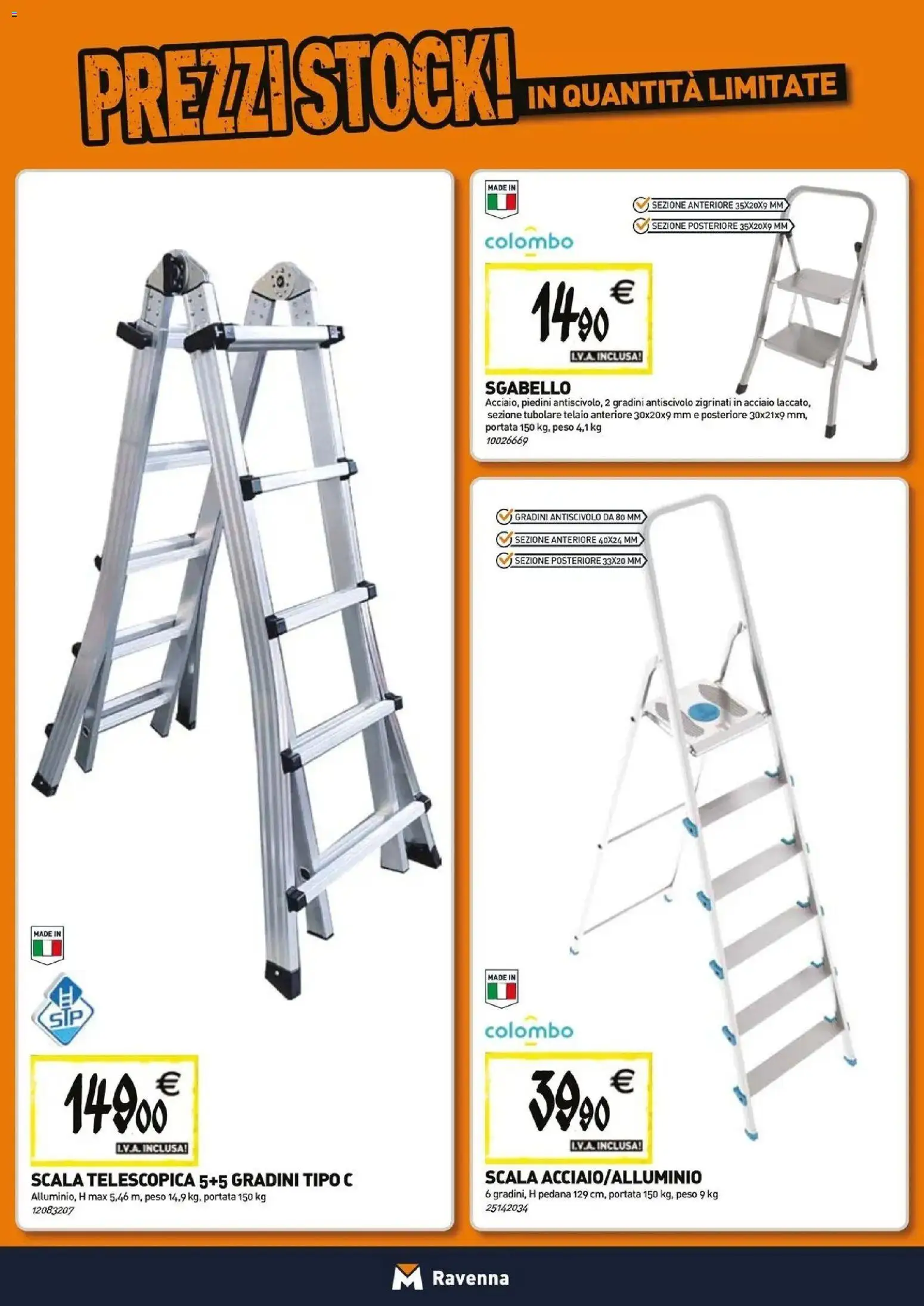 Nuovo Tecnomat catalogo dal 29/10/2026 > offerte anteprima 🛍️ | Pagina: 16 | Prodotti: Sgabello, Scala