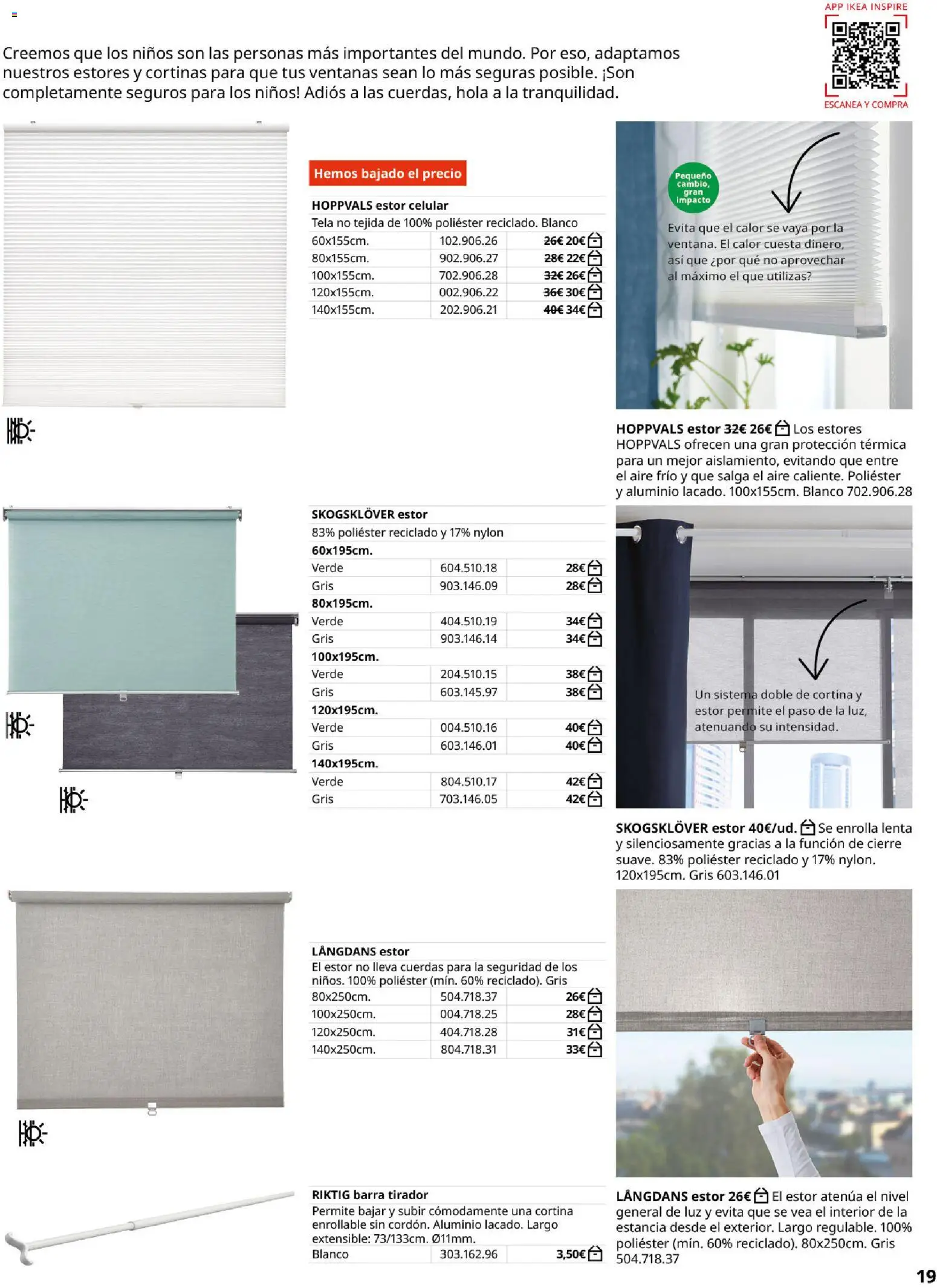 Catálogo IKEA Cortinas │ válido desde el 01/02/2026 | Página: 19 | Productos: Cortina, General