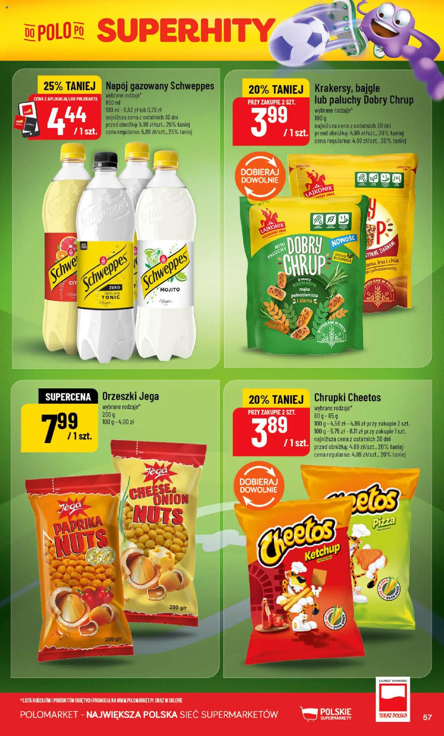 POLOmarket gazetka od 08.07.2026 | Strona: 57 | Produkty: Rozmaryn, Ketchup, Chrupki, Pizza