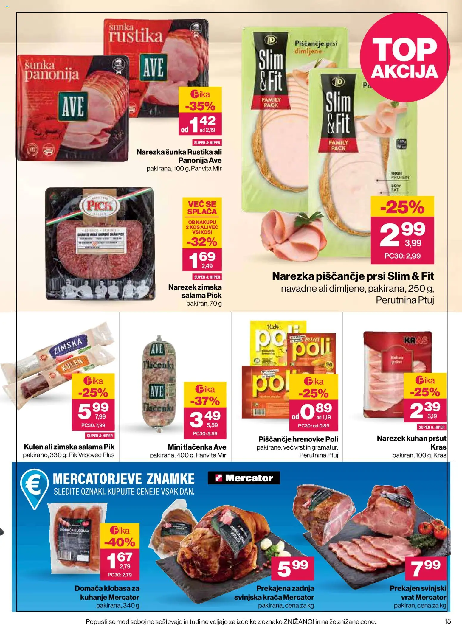 Novi Mercator katalog ponudbe – veljaven od 27.08.2026 | Stran: 15