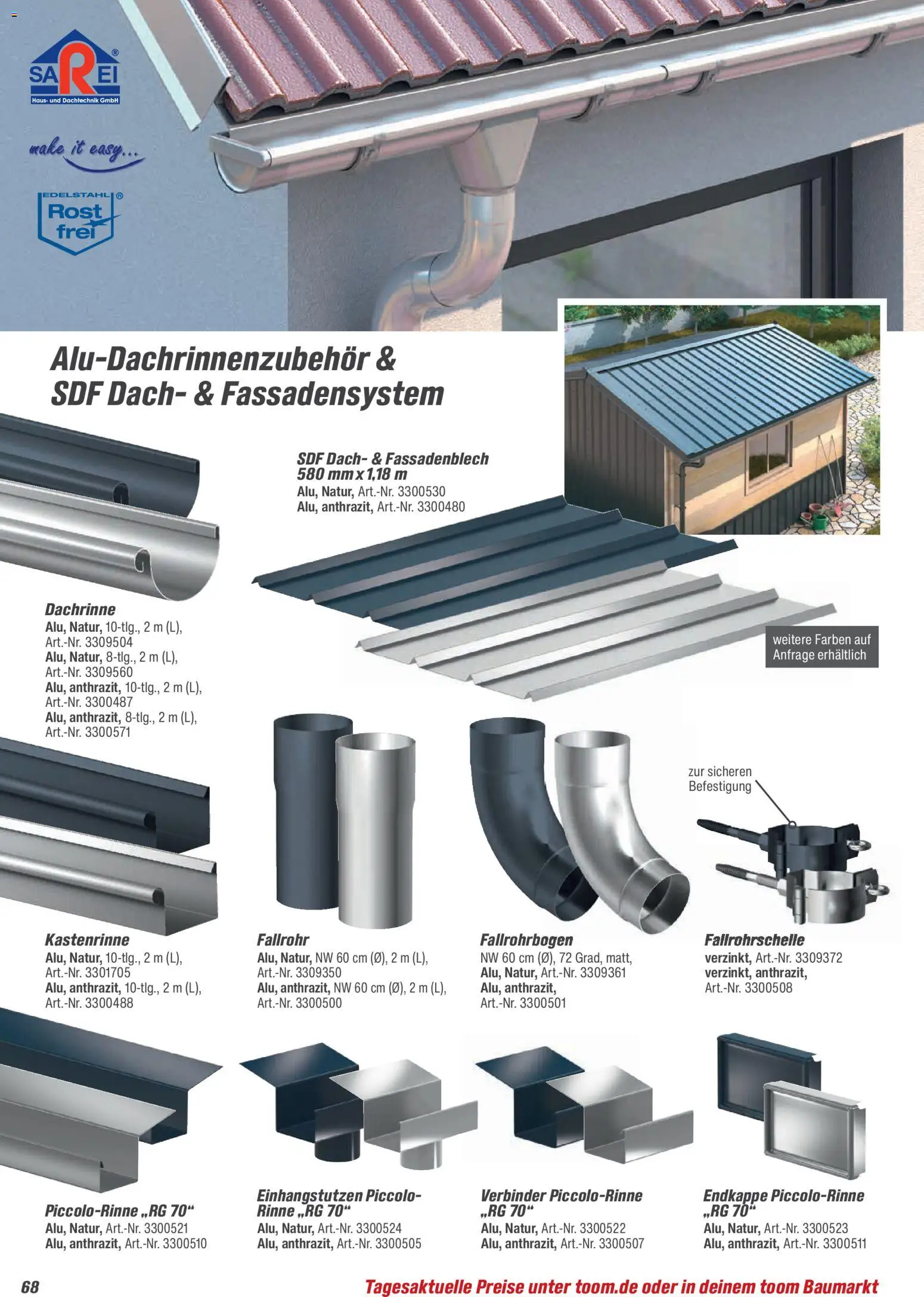 Toom Baumarkt Baustoffe & Bauelemente 2026 – gültig ab 20.02.2026 | Seite: 68 | Produkte: Verbinder