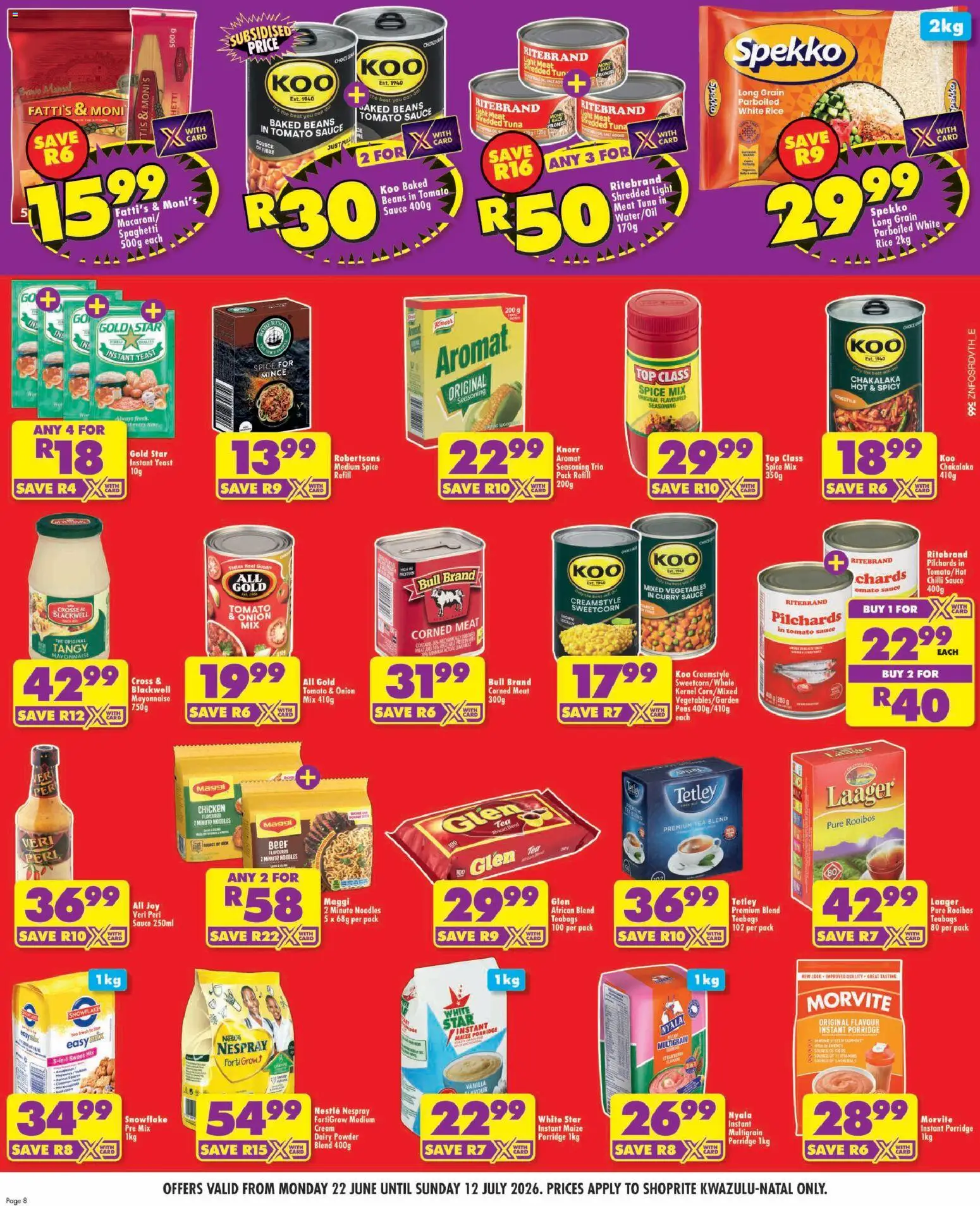 New Shoprite catalogue – valid from 22.06.2026 | Page: 8