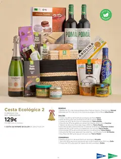 Vista previa El Corte Inglés Cestas Navidad 2026 válido desde el 08/10/2026 | Página: 73 | Productos: Coco, Hígado, Especias, Hígado de pato