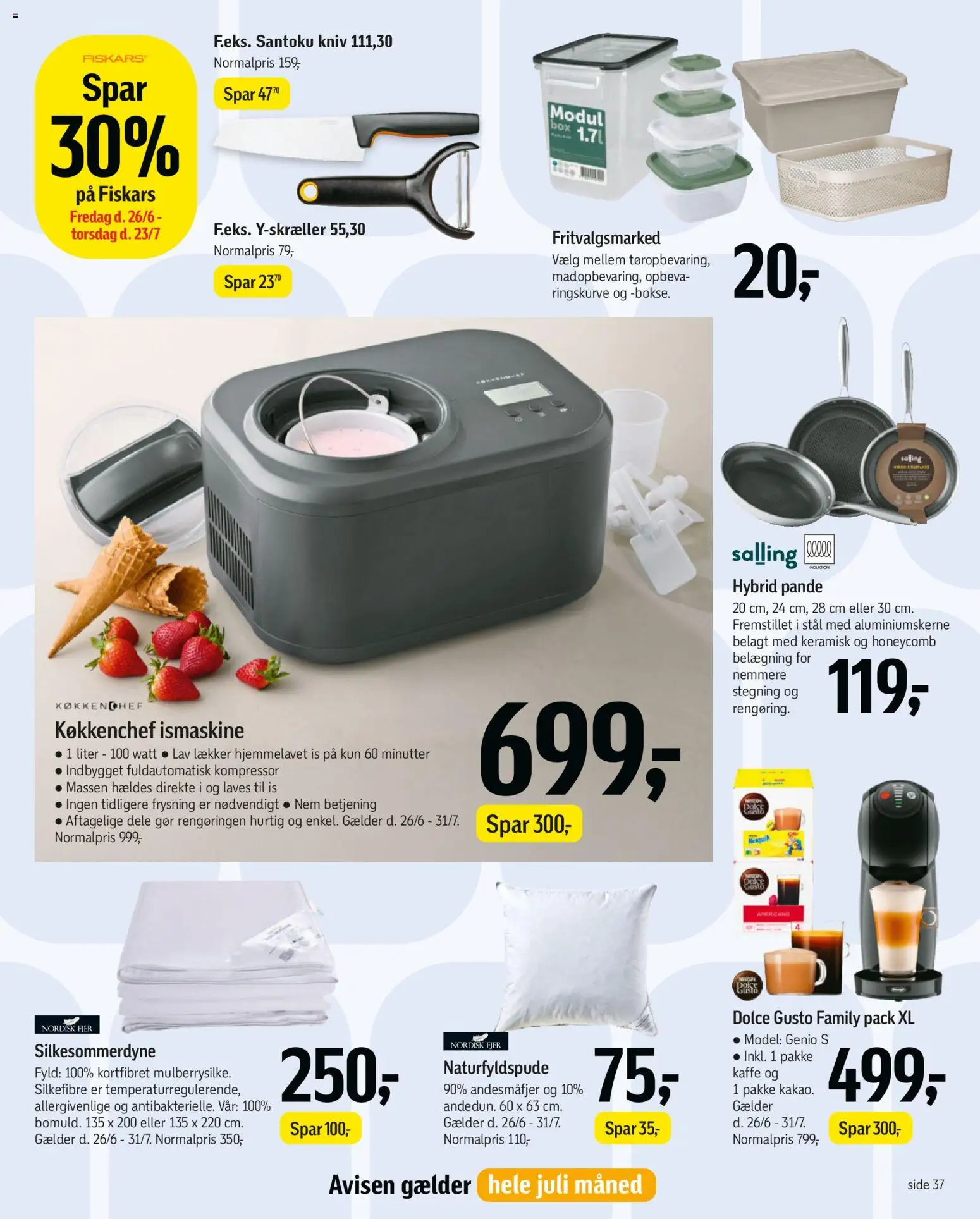 Føtex tilbudsavis – gyldig fra 26/06/2026 | Side: 50 | Produkter: Kaffe, Is