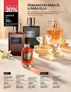 Vista previa Eau de Toilette Elite Gentleman, verbena, cardamomo, madera de cedro válido desde el 01/06/2026 | Página: 92 | Productos: Eau de toilette, Eau de parfum