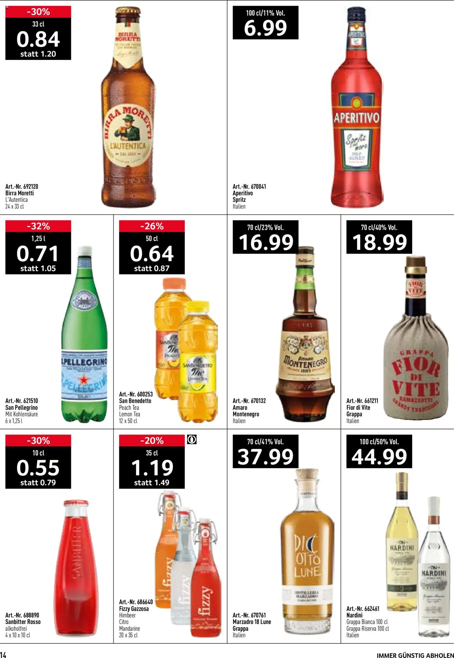 Prodega aktionen Pizzeria – gültig ab 02.11.2026 | Seite: 14