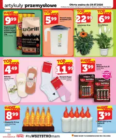 Pogląd oferty "Topaz gazetka" - ważna od 23.07.2026 | Strona: 38 | Produkty: Dzbanek, Baleriny, Artykuły przemysłowe, Bateria