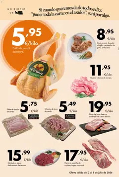 Vista previa Lupa Supermercados folleto válido desde el 02/07/2026 | Página: 4 | Productos: Jamón, Cerdo, Φίλτρο καφέ, Filete