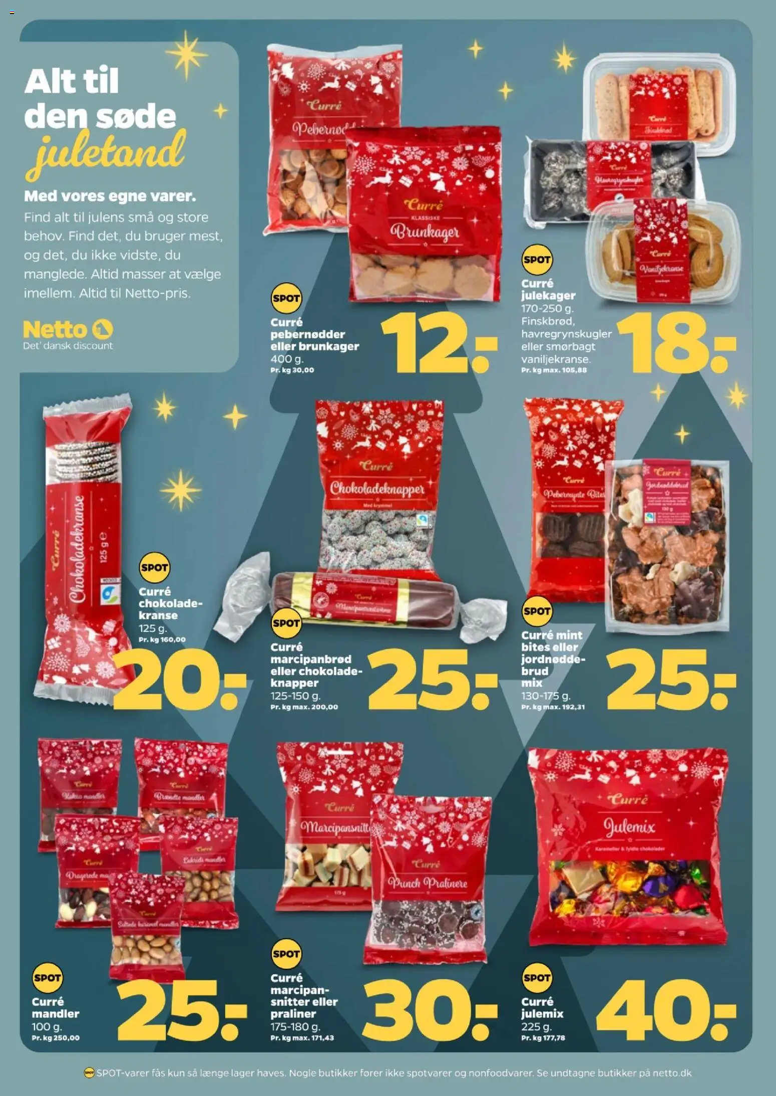 Netto tilbudsavis – gyldig fra 24/10/2026 | Side: 22 | Produkter: Chokolade, Mandler, Marcipan, Marcipanbrød