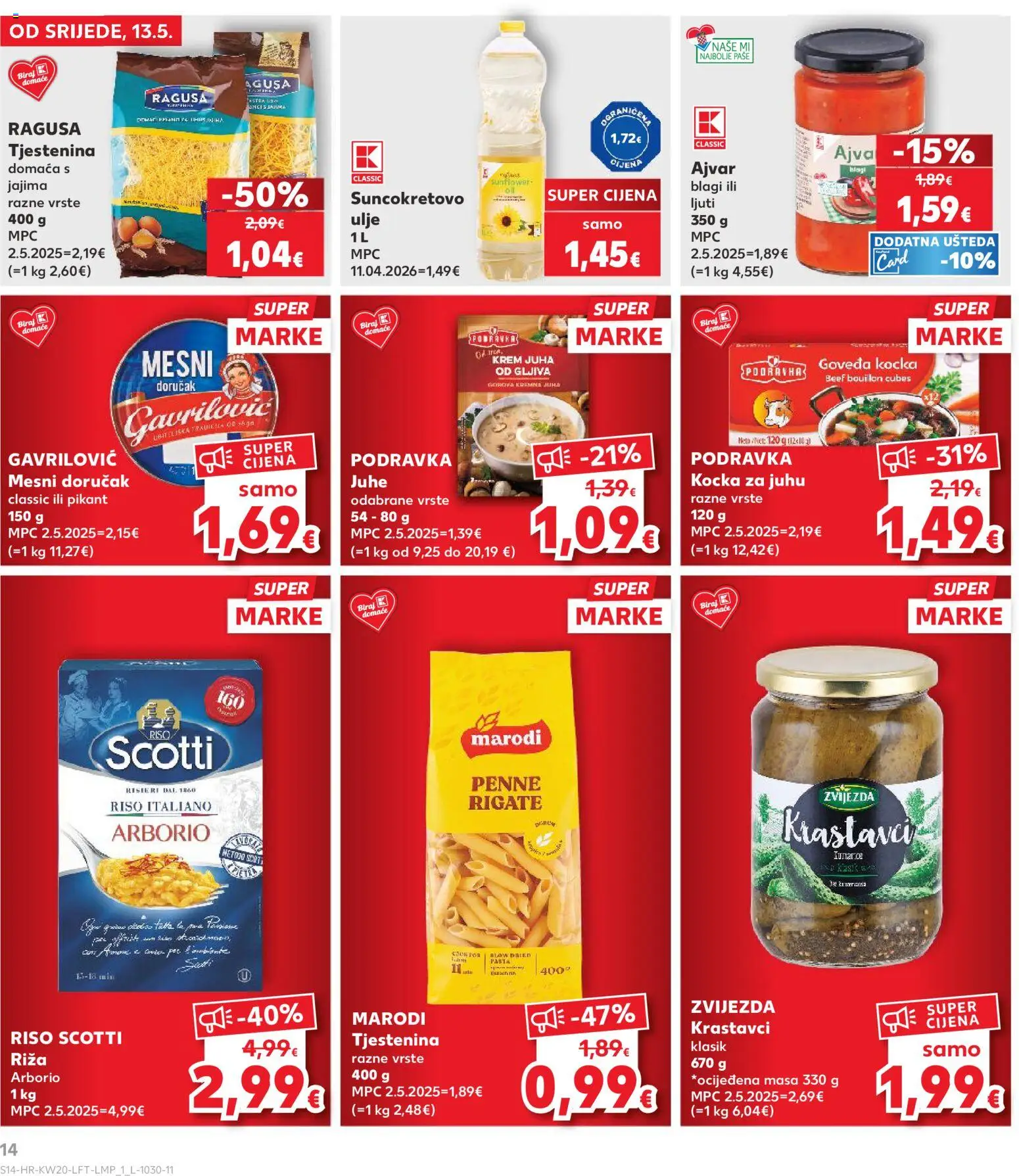 Kaufland katalog | vrijedi od 13.05.2026 | Stranica: 14
