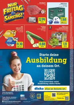 Diska Prospekt ab 02.11.2026 gültig | Seite: 12 | Produkte: Joghurt, Uhr