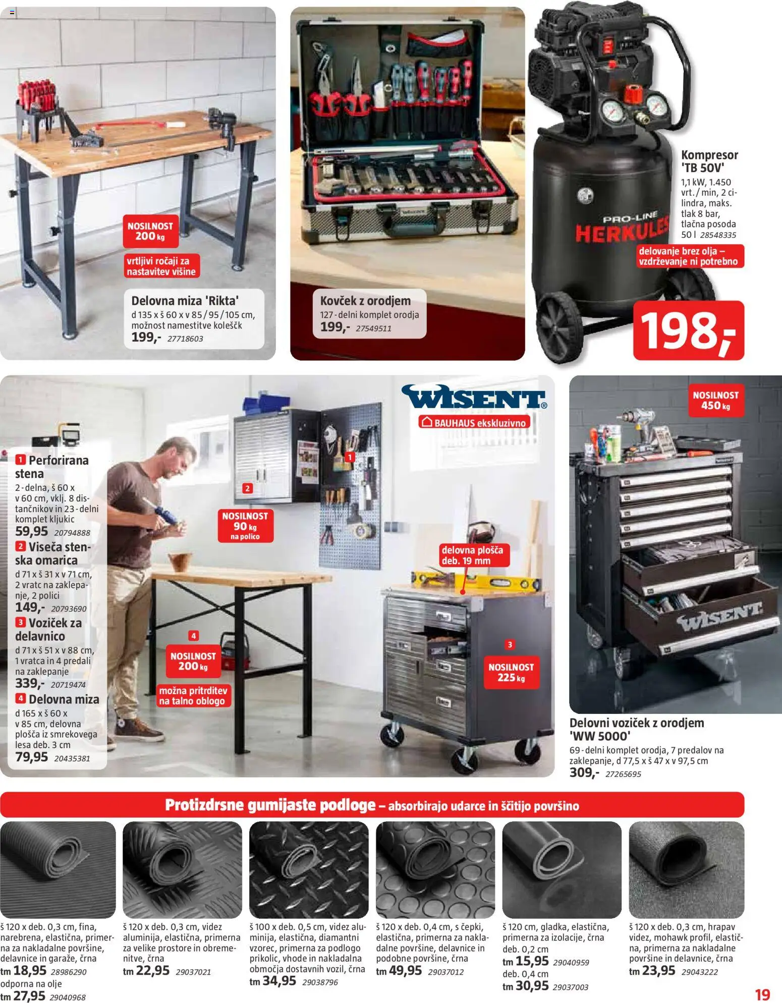 Novi Bauhaus katalog ponudbe – veljaven od 29.07.2026 | Stran: 19