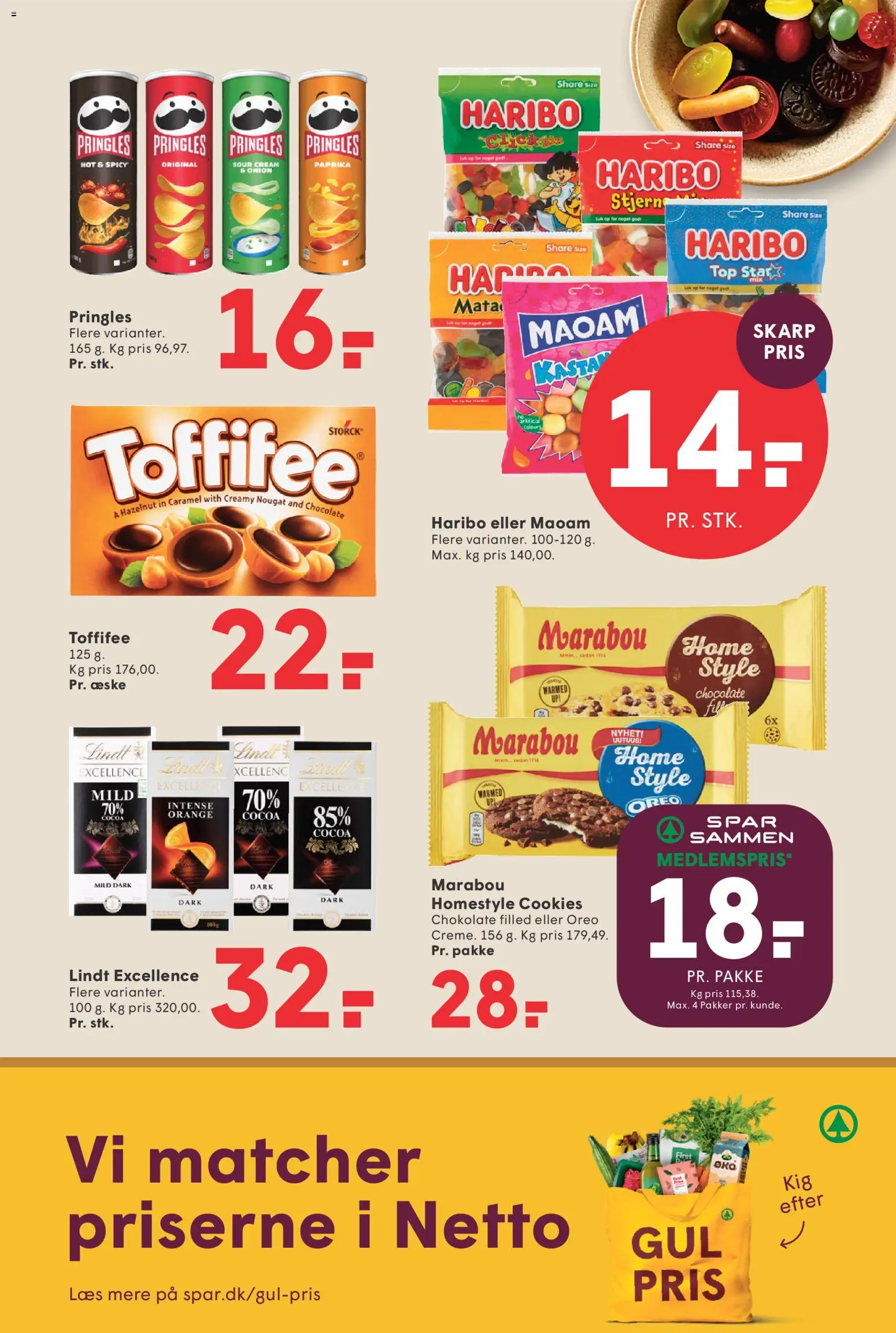Spar tilbudsavis – gyldig fra 17/07/2026 | Side: 20 | Produkter: Cookies, Nougat, Oreo, Paprika