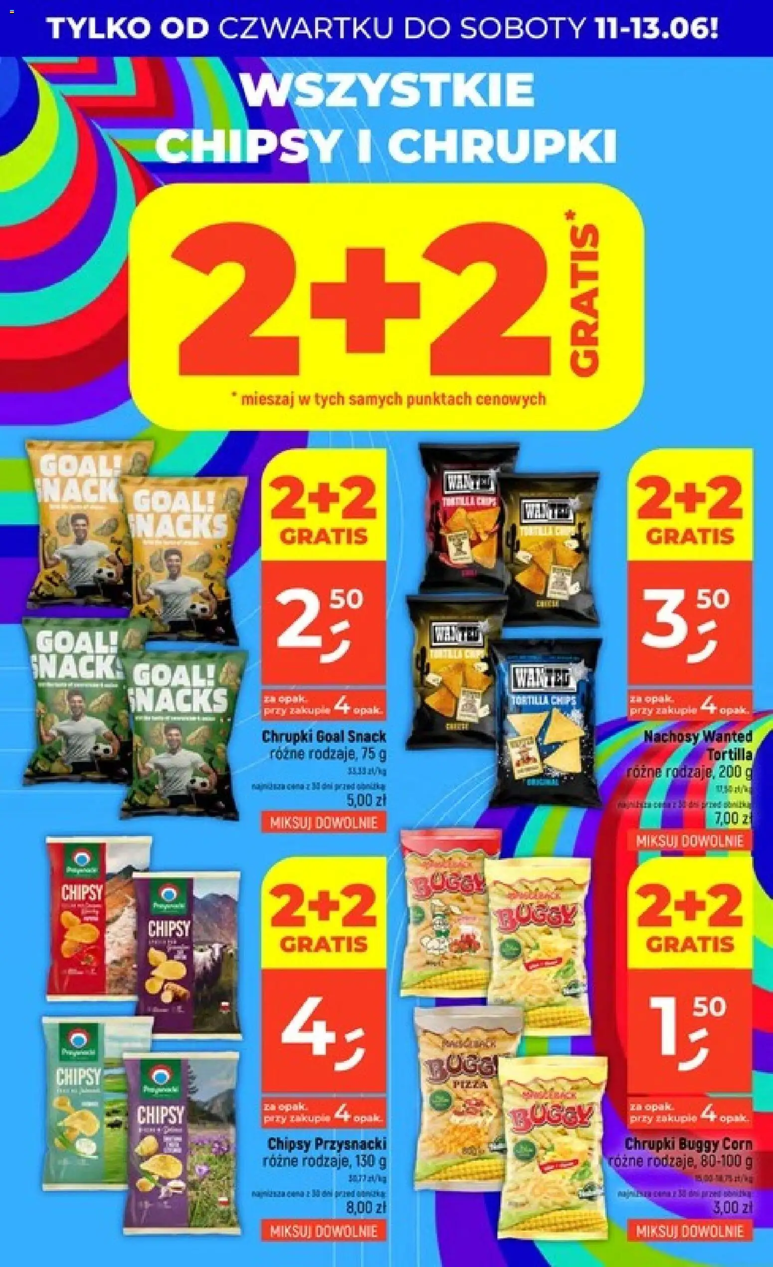 Dealz gazetka od 11.06.2026 | Strona: 12 | Produkty: Chipsy, Chrupki, Tortilla, Pizza