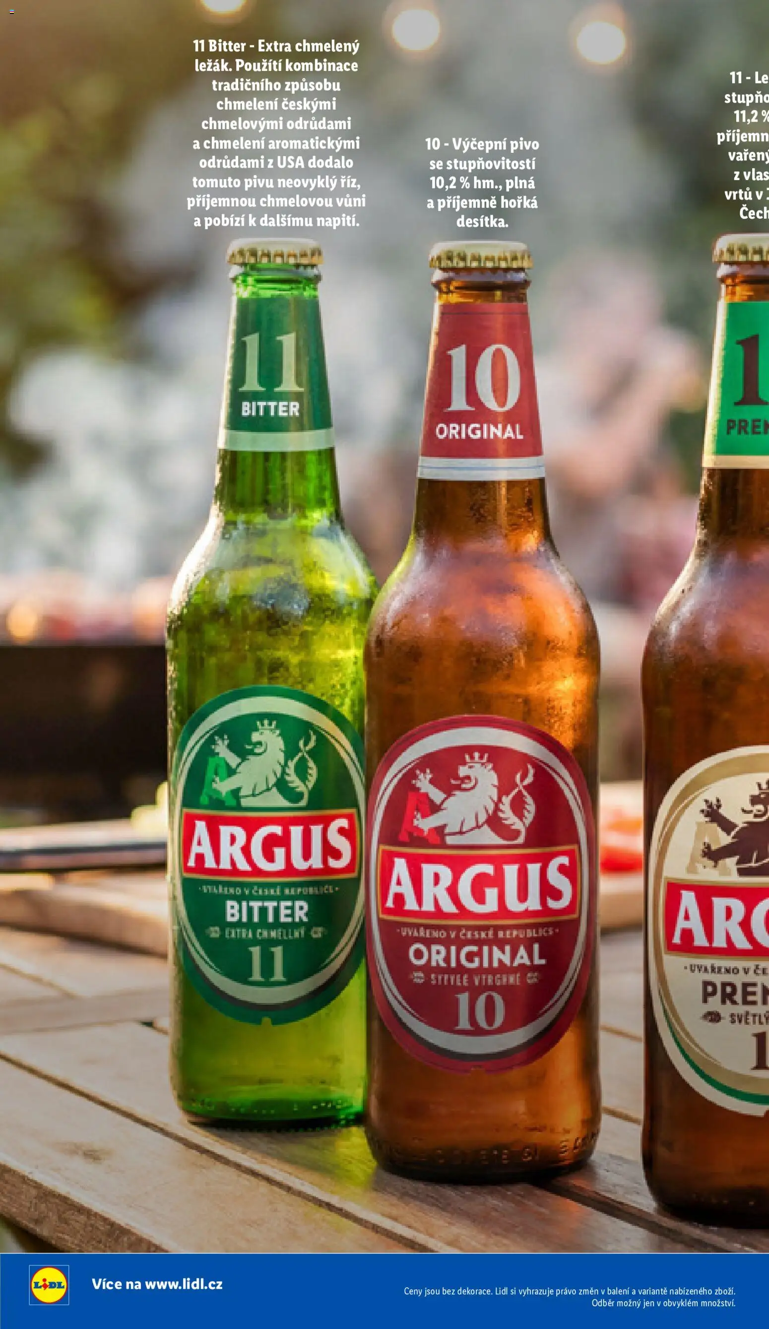 Lidl leták - Vše pro skvělé grilování od 05.05.2026 | Strana: 18 | Produkty: Pivo, Argus