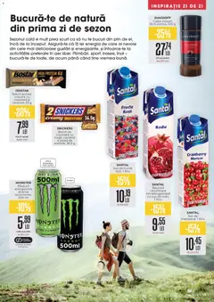 Ofertele Mega Image valabile de la 23.04.2026 | Pagină: 15 | Produse: Cafea, Ciocolată, Suc, Fructe