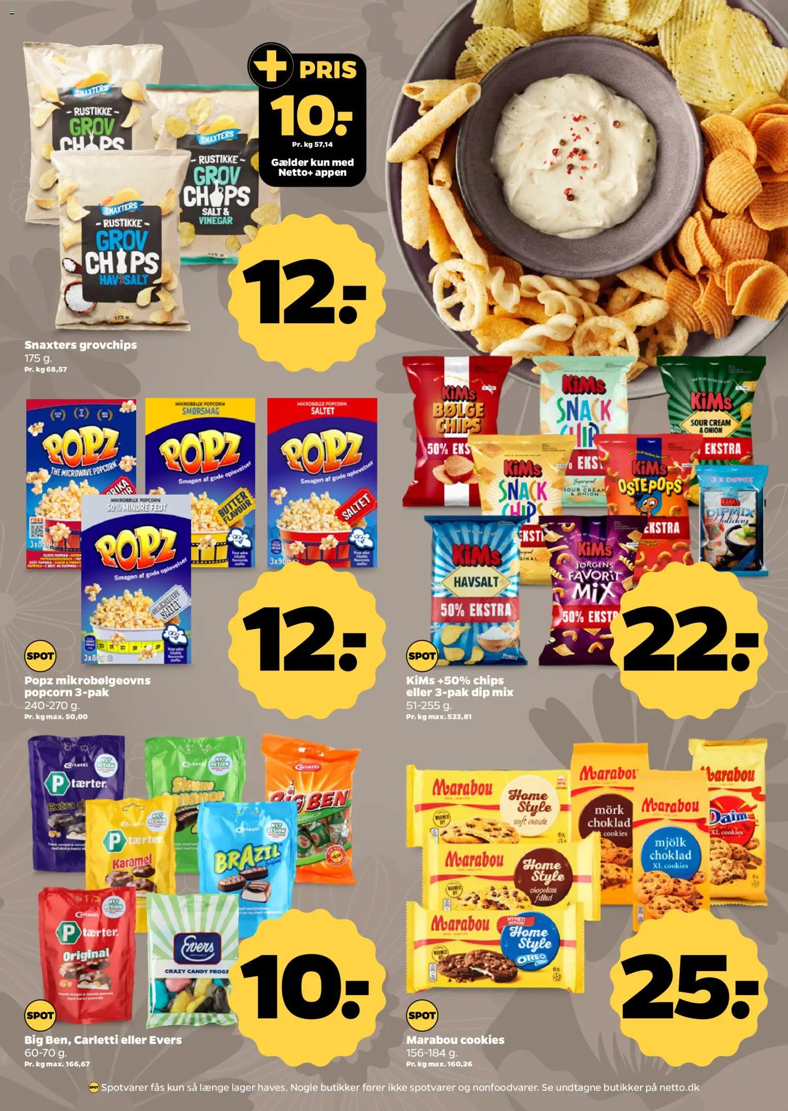 Netto tilbudsavis – gyldig fra 01/08/2026 | Side: 21 | Produkter: Chips, Cookies, Salt, Oreo